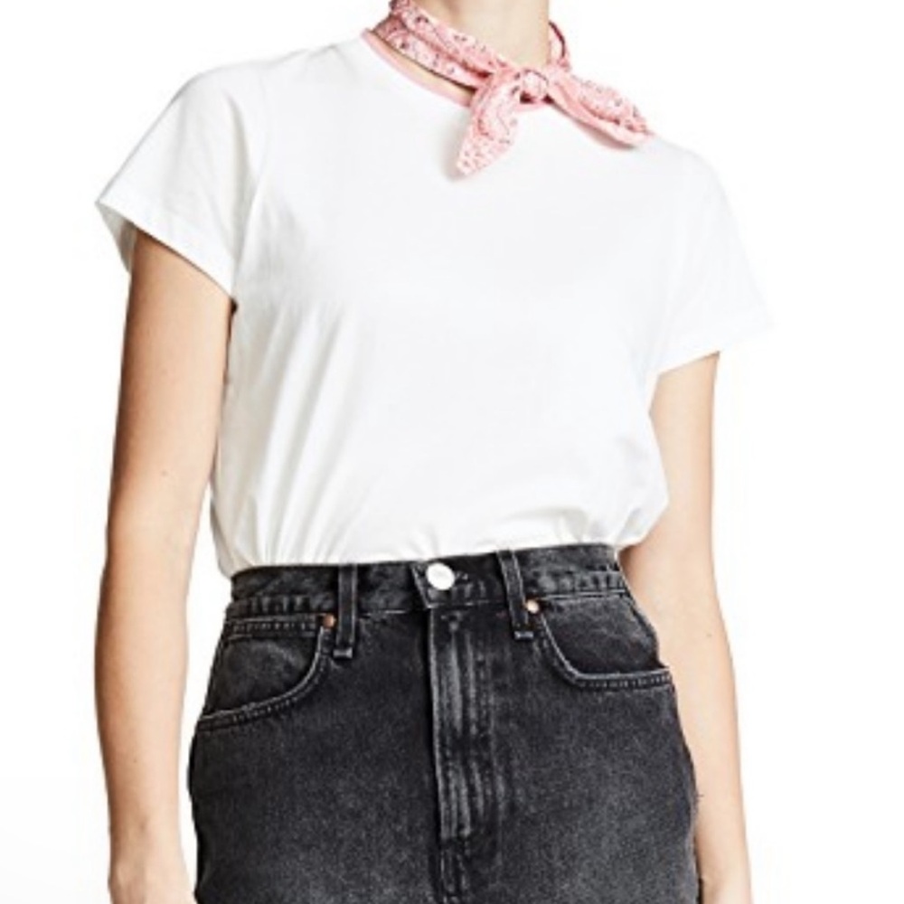Zimmermann White Heathers Pink Detachable Bandana T-Shirt Size 1 💕🥰 - Picture 3 of 13